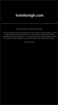Mobile Screenshot of hoteltonigh.com