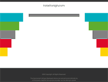 Tablet Screenshot of hoteltonigh.com